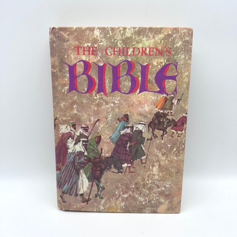 The Children's Bible Golden Press Hardcover Illustrated Old & New Testament